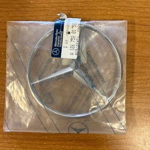 Vintage Mercedes Benz Star Car Trunk Emblem